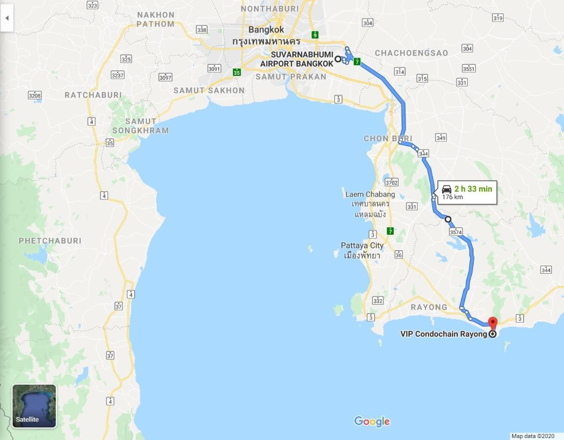 Panorama Sea View Room 245, V.I.P Condo Chain Rayong بان فيه المظهر الخارجي الصورة