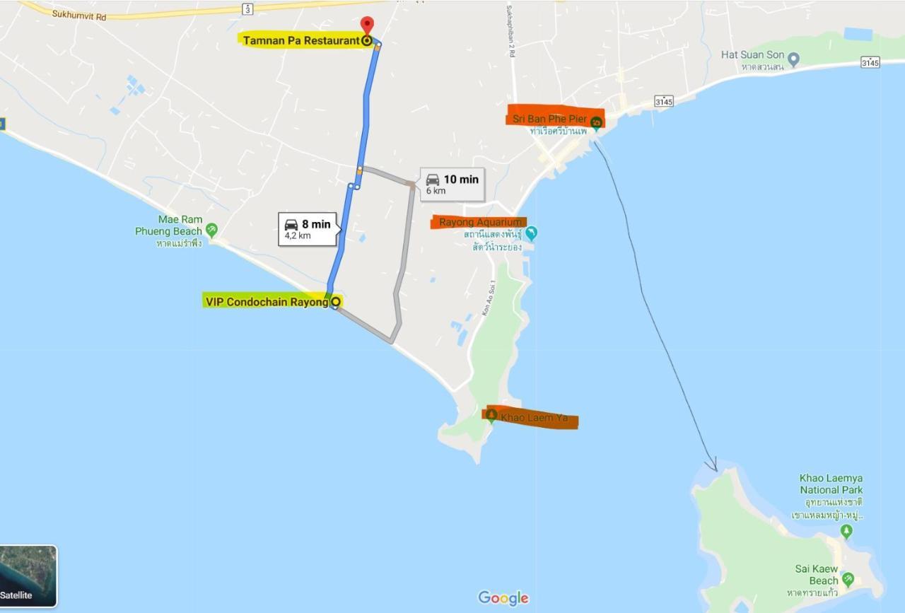 Panorama Sea View Room 245, V.I.P Condo Chain Rayong بان فيه المظهر الخارجي الصورة